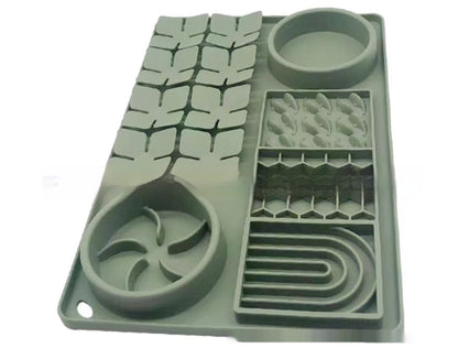 Pet Tableware Slow Food Suction Cup Slow Food Mat Dog Licking Mat