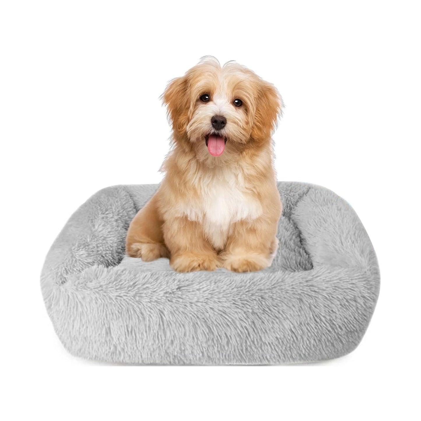 Best Washable Gray Plush Beds for Cats and Dogs