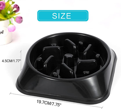 Dog Feeder Slow Eating Pet Bowl Eco-Friendly