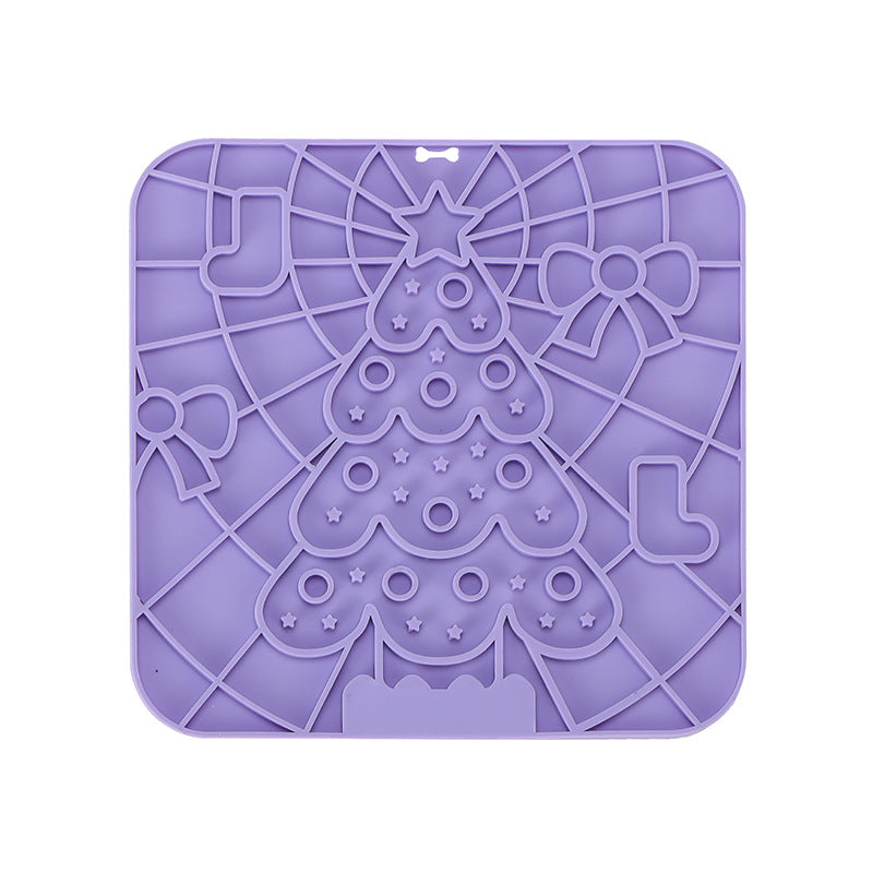 Pet Licking Mat Slow Food Tableware Bowl Suction Cup Anti-choke