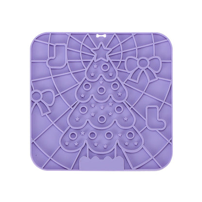 Pet Licking Mat Slow Food Tableware Bowl Suction Cup Anti-choke