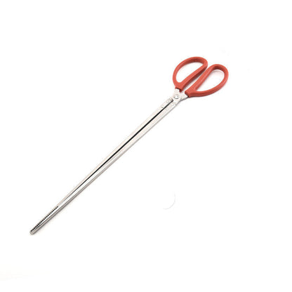 Stainless Steel Scissor-Grip Reptile Feeding Tongs