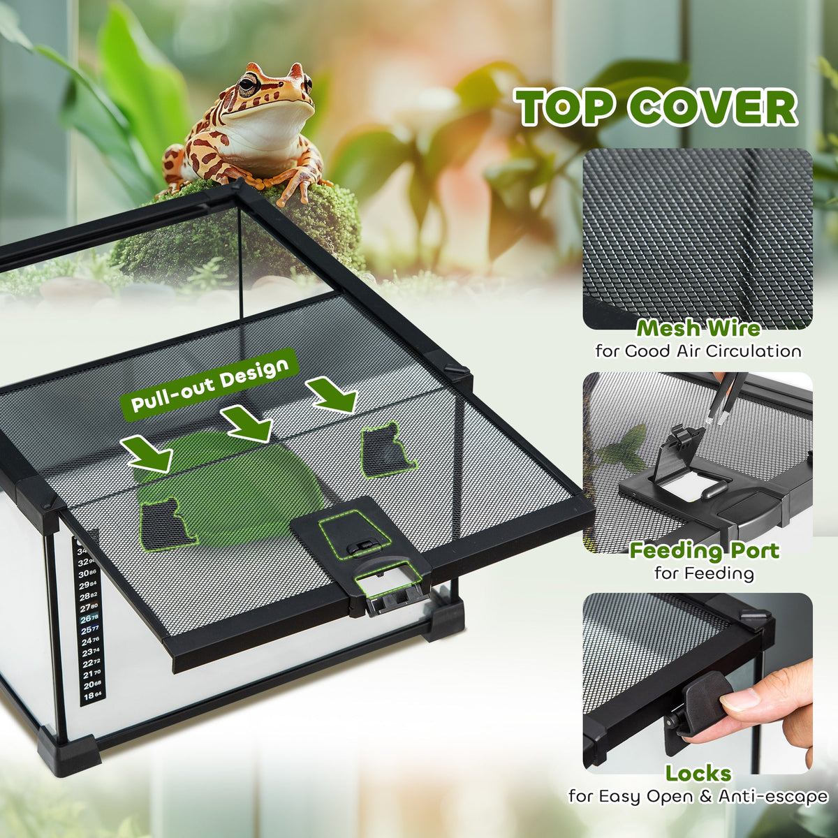 12"x12"x8" Top Opening Enclosure