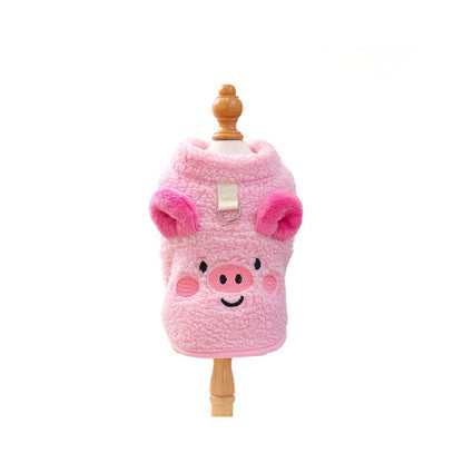 Dudu Lambswool Pig-Style Thermal Vest