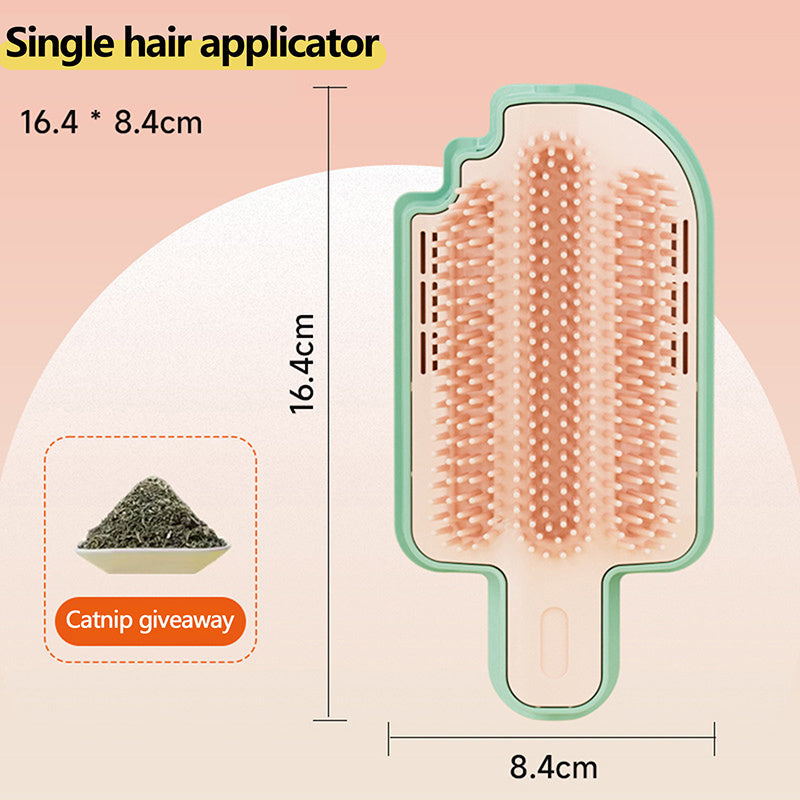 New Ice Cream Shape Cat Rubbing Itch Artifacts Corner Hair Rubbers Cat Self Hi Toys Mint Ball Feather Pet Cat Toys Pet Supplies