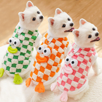 Autumn And Winter Pet Dog And Cat Clothes