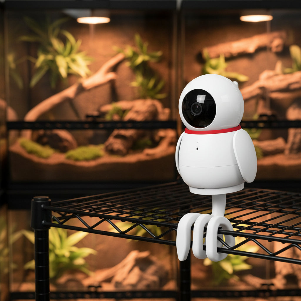 Little Penguin BMD228 Smart Terrarium Monitor & Climate Camera (1080p Full HD)
