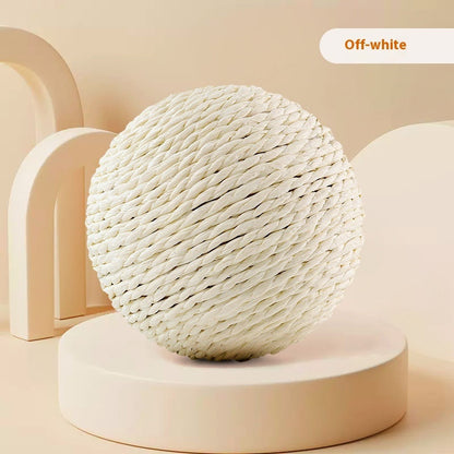 Sisal Ball Oversized Cat Toy Self-Hi Relieving Stuffy