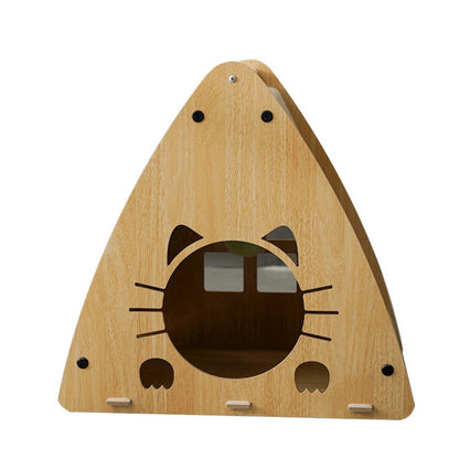 Large-capacity Cat Scratcher Bed Toy.