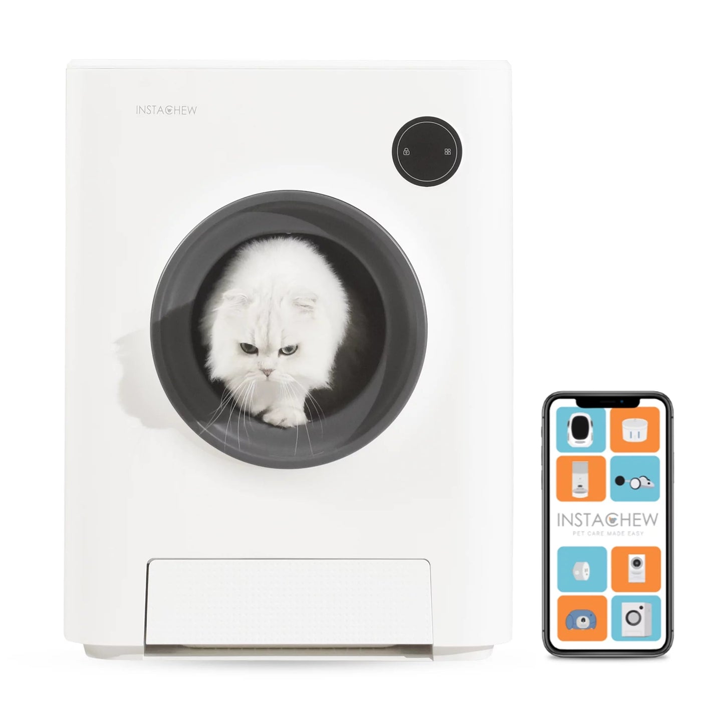 Say goodbye to scooping! 🐾 Meet the Purrclean Self-Cleaning Cat Litter Box – now with app control and 5Ghz & 2.4Ghz Wifi support! 🐱✨