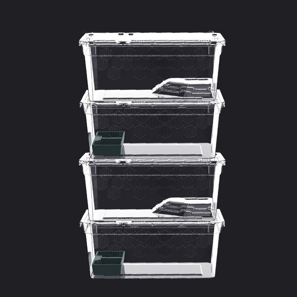 Stackable Micro Terrarium & Hatchling Feeding Enclosure