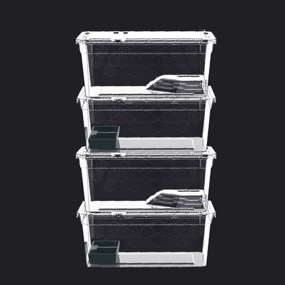 Stackable Micro Terrarium & Hatchling Feeding Enclosure