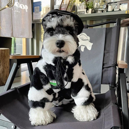 Dog Clothing Thickened Warm Fur Coat