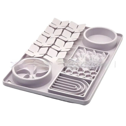 Pet Tableware Slow Food Suction Cup Slow Food Mat Dog Licking Mat