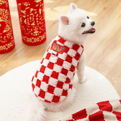 Autumn And Winter Pet Dog And Cat Clothes