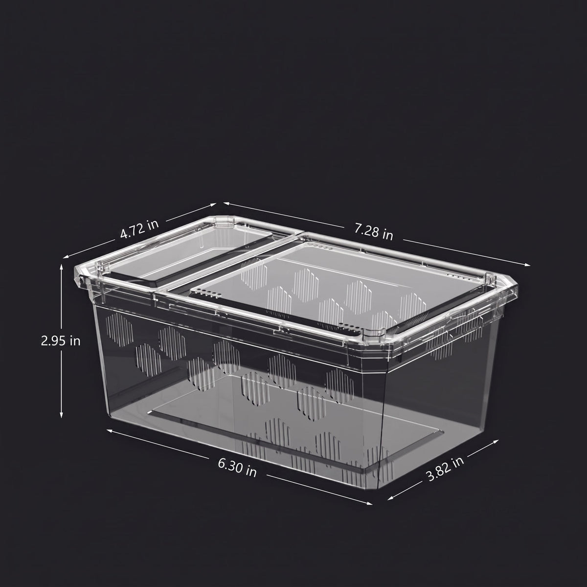 Stackable Micro Terrarium & Hatchling Feeding Enclosure