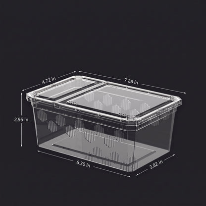 Stackable Micro Terrarium & Hatchling Feeding Enclosure