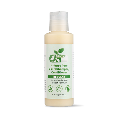 4-FURRY PETS 2-IN-1 *REGULAR SHAMPOO & CONDITIONER