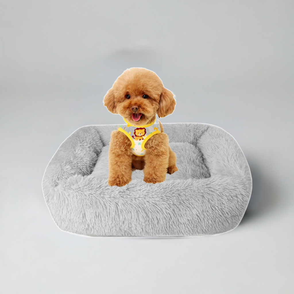 Best Washable Gray Plush Beds for Cats and Dogs