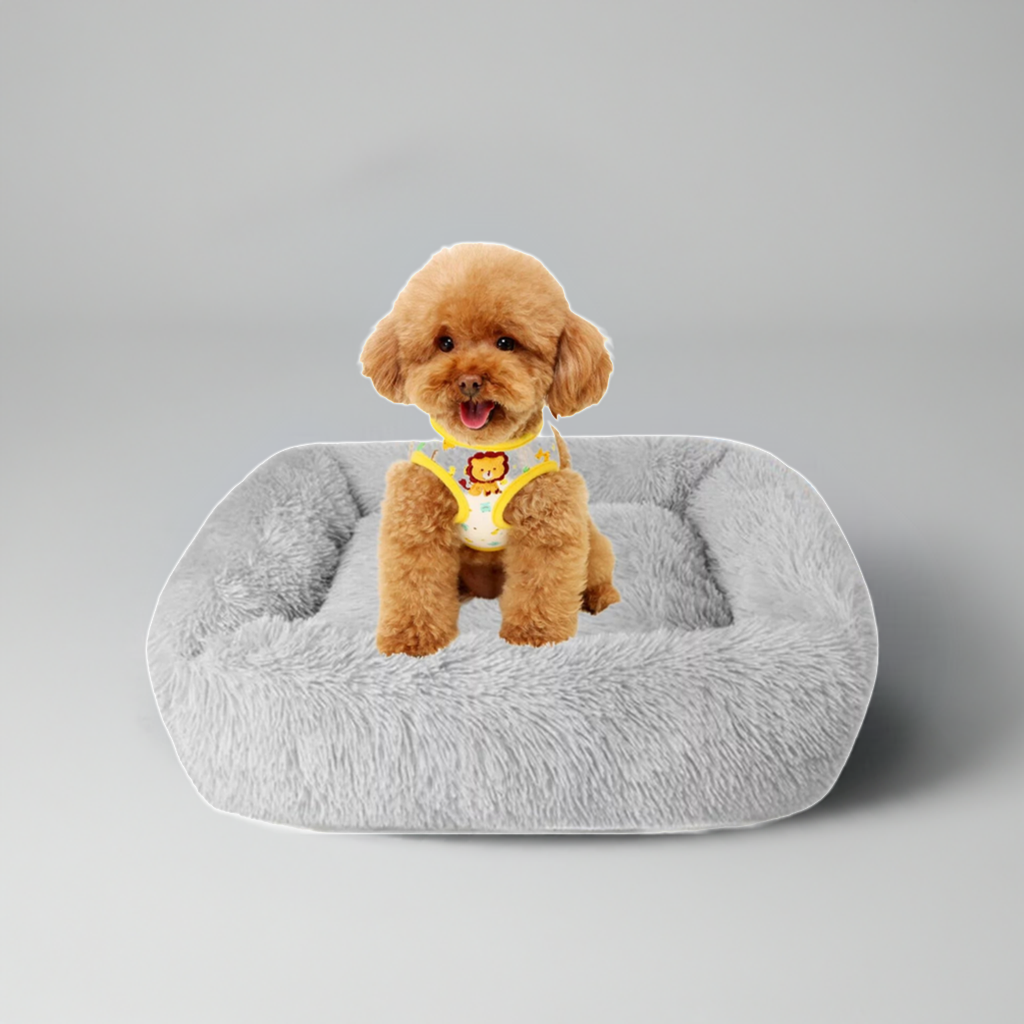 Best Washable Gray Plush Beds for Cats and Dogs