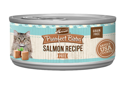 Merrick Purrfect Bistro Grain Free Adult Salmon Pate Cat Food (3oz)