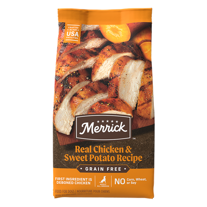 Merrick Grain Free Adult Chicken and Sweet Potato Dog Dry Food