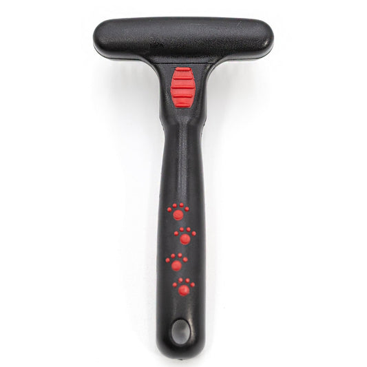 Jeffers Magic Spring Undercoat Rake for Pet Grooming