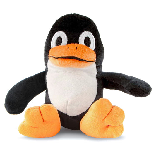 Jeffers Plush Penguin Squeaker Dog Toy