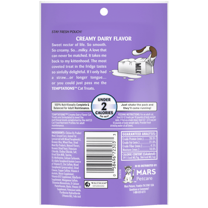 Temptations Creamy Dairy Cat Treats