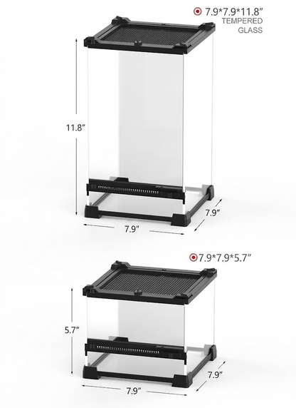 8"x8"x6" & 8"x8"x12" Front Opening Enclosures