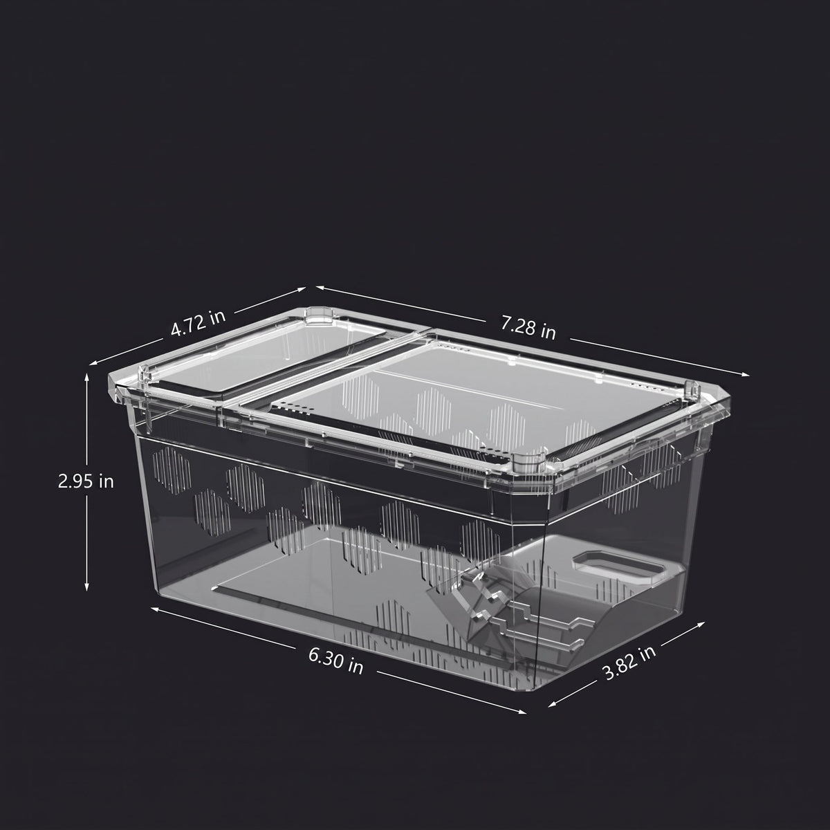 Stackable Micro Terrarium & Hatchling Feeding Enclosure