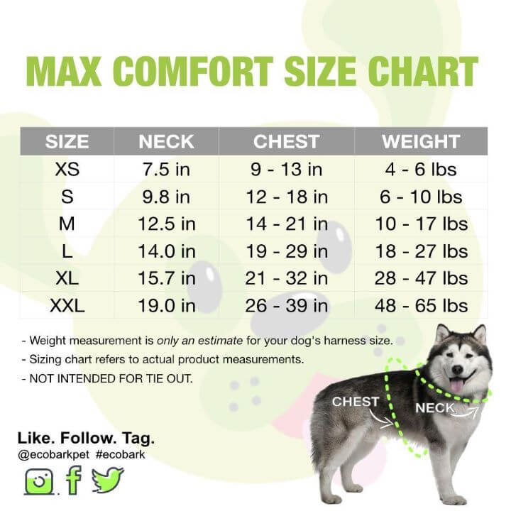 EcoBark Lavender Dog Harness - Over-the-Head Soft Mesh Vest Halter for XS to Medium Breed Dogs