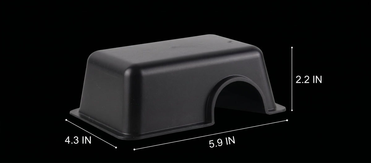 Blackout Reptile Hide