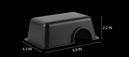 Blackout Reptile Hide