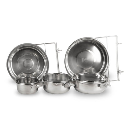Jeffers Stainless Steel Coop/Kennel Cup with Clamp