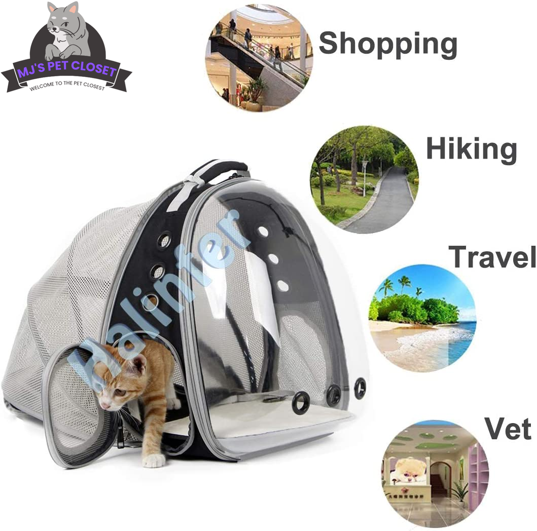 Cat Bubble Backpack with Fan - Perfect for Your Furry Astronaut! Fits Cats & Small Puppies up to 12 lbs!