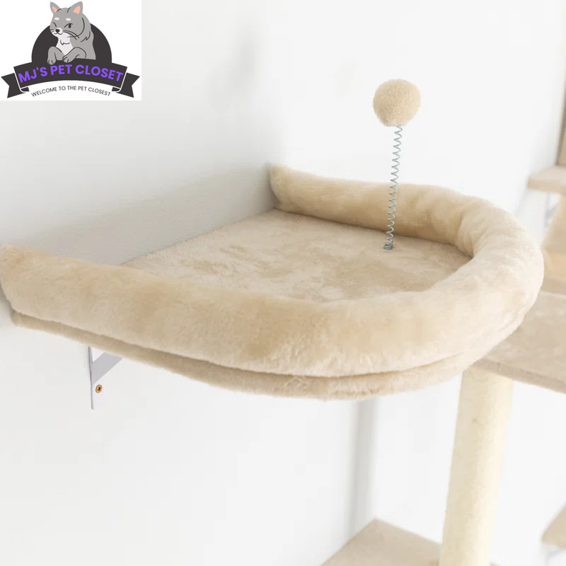 Darkiel 7-Piece Wall-Mounted Climbing Tower