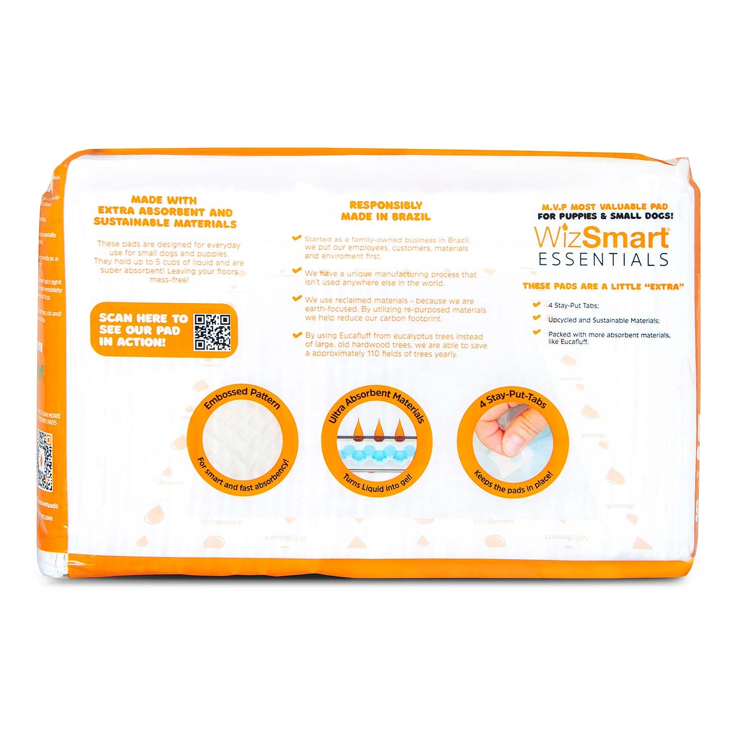 WizSmart Essentials Large Dog Training Pads for Puppies