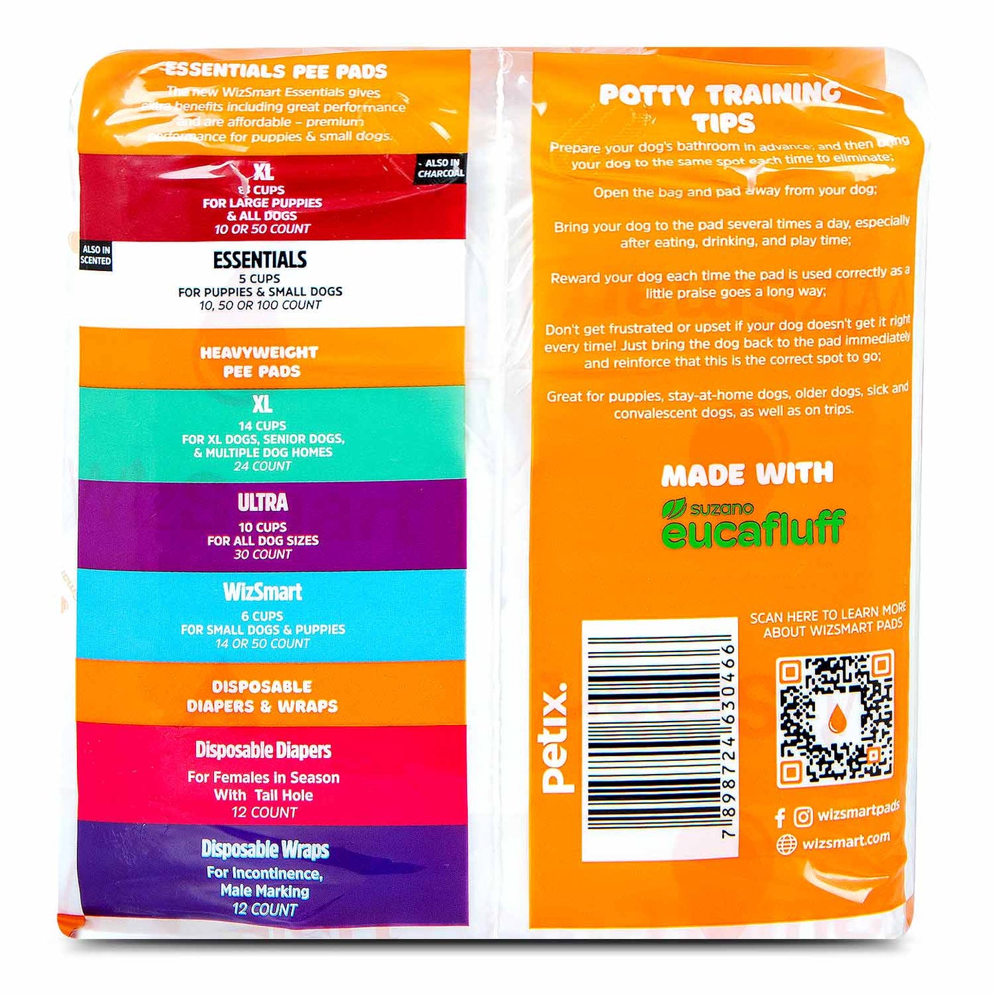 WizSmart Essentials Large Dog Training Pads for Puppies