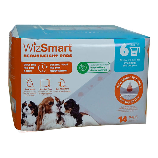 WizSmart Heavyweight Pads for Small Dogs & Puppies