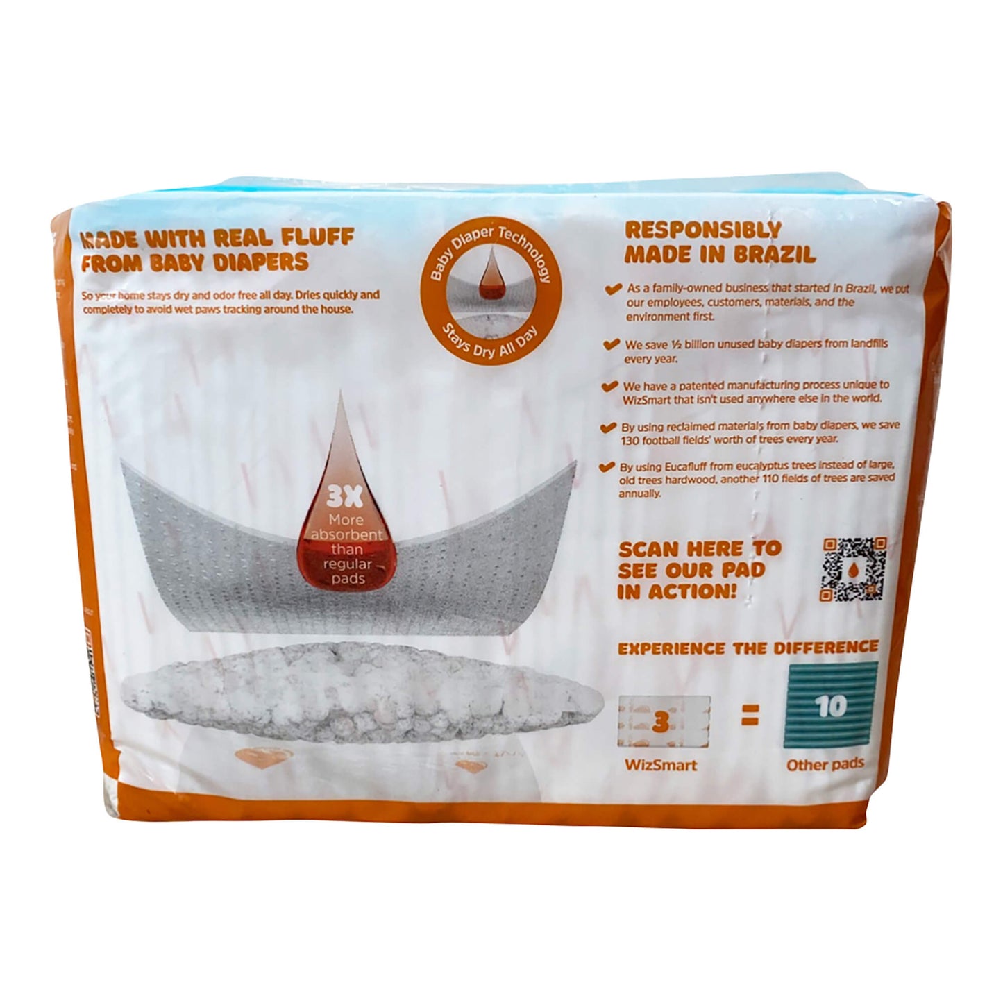 WizSmart Heavyweight Pads for Small Dogs & Puppies