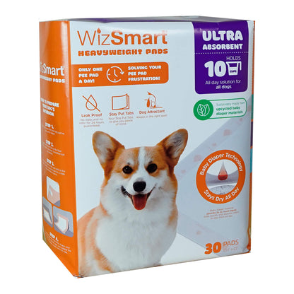 WizSmart Heavyweight Ultra Absorbent Pads for Dogs
